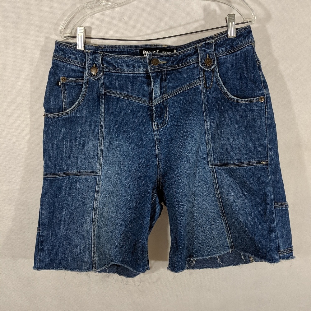 Carpenter Denim Shorts Cut Offs Stretch 14